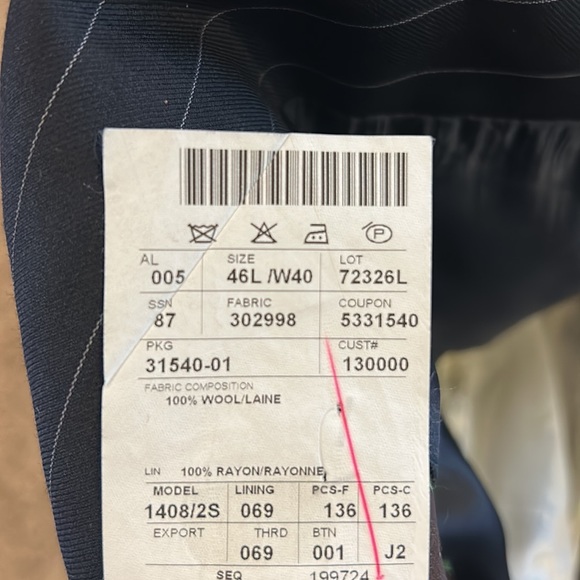 Joseph Abbound Men’s suit. - Picture 4 of 6